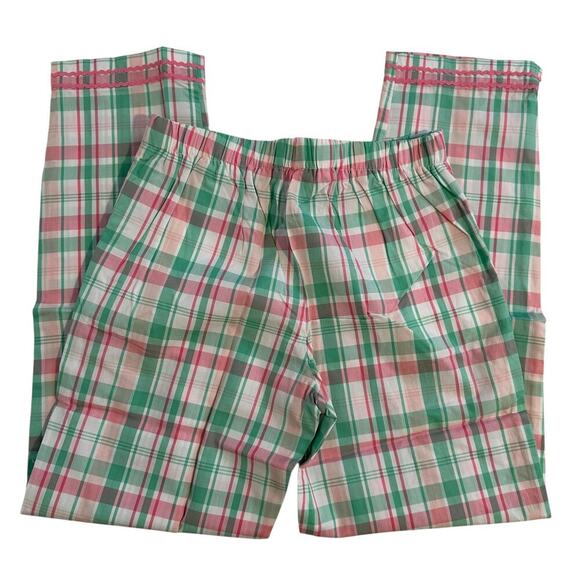 NWT Classic Prep Childrenswear Pastel Plaid Evie Pants Girls - Picture 2 of 11